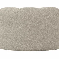Hot WOOOD Mojo eetbankje hoek met rugleuning bouclé Beige melange