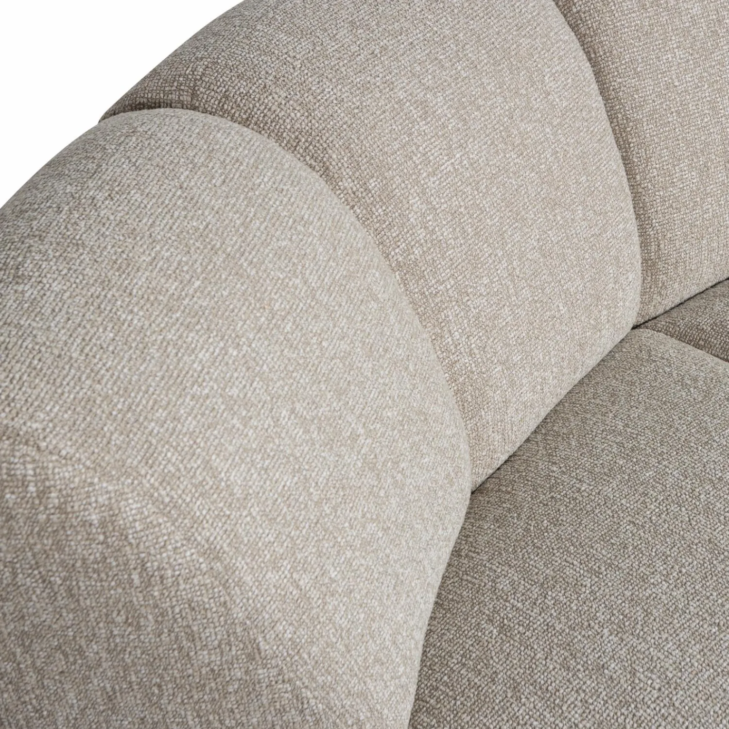 WOOOD Mojo hoekelement bouclé Beige melange