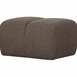WOOOD Mojo poef 45x84x64 cm bouclé Bruin melange