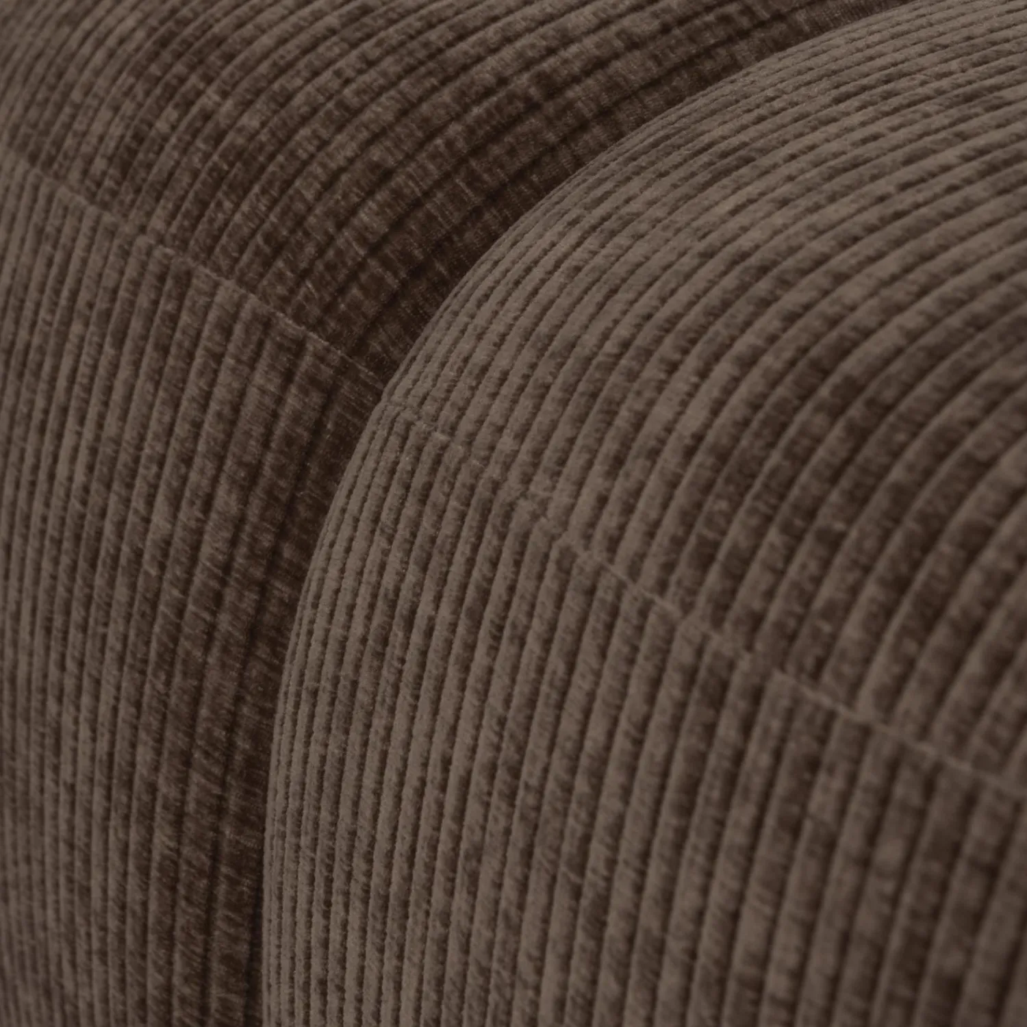 New WOOOD Mojo poef 45x84x64 cm ribstof Bruin