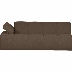 Best WOOOD Mojo 2-zits element arm links bouclé Bruin melange