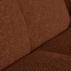 Clearance WOOOD Mojo 1,5-zits element arm rechts bouclé Roestbruin melange