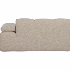 Clearance WOOOD Mojo 1,5-zits element arm rechts bouclé Beige melange