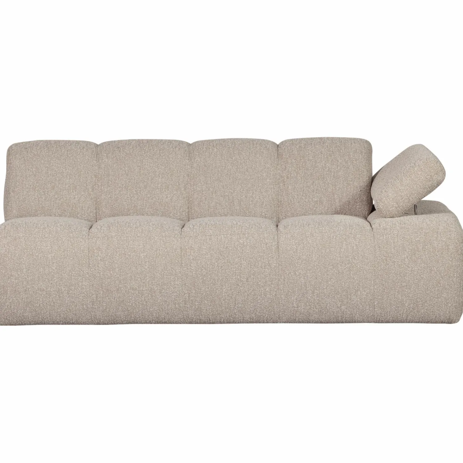 Discount WOOOD Mojo 2-zits element arm rechts bouclé Beige melange