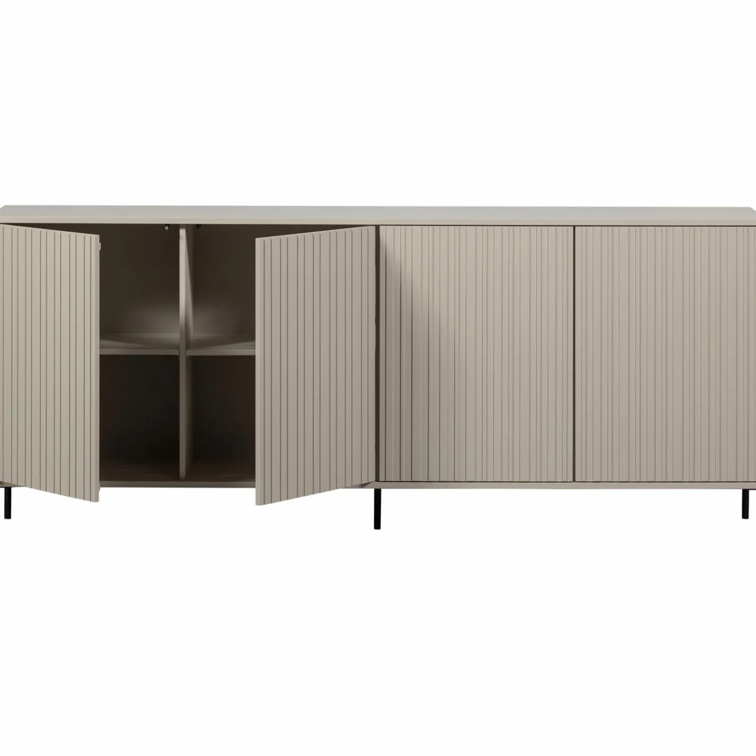 Hot WOOOD New Gravure dressoir 200 cm grenen Dust