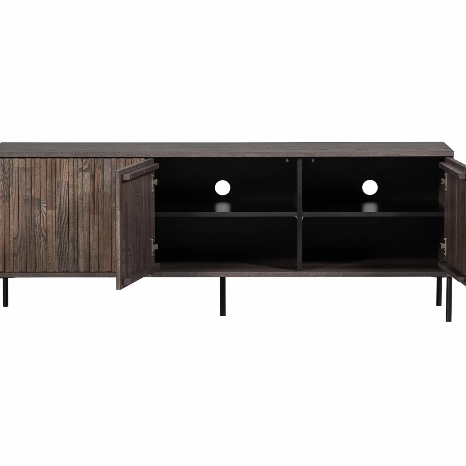 Sale WOOOD New Gravure tv meubel 150 cm essen fineer Espresso