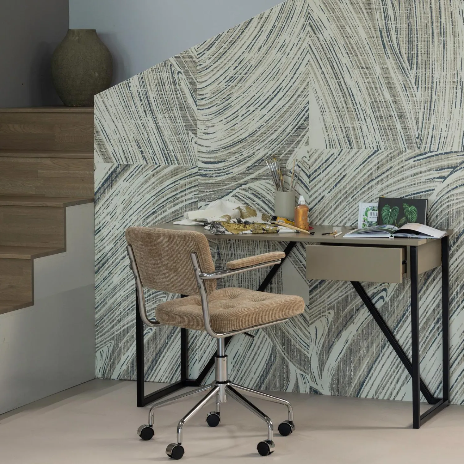 Online WOOOD New Julius bureau grenen Mud