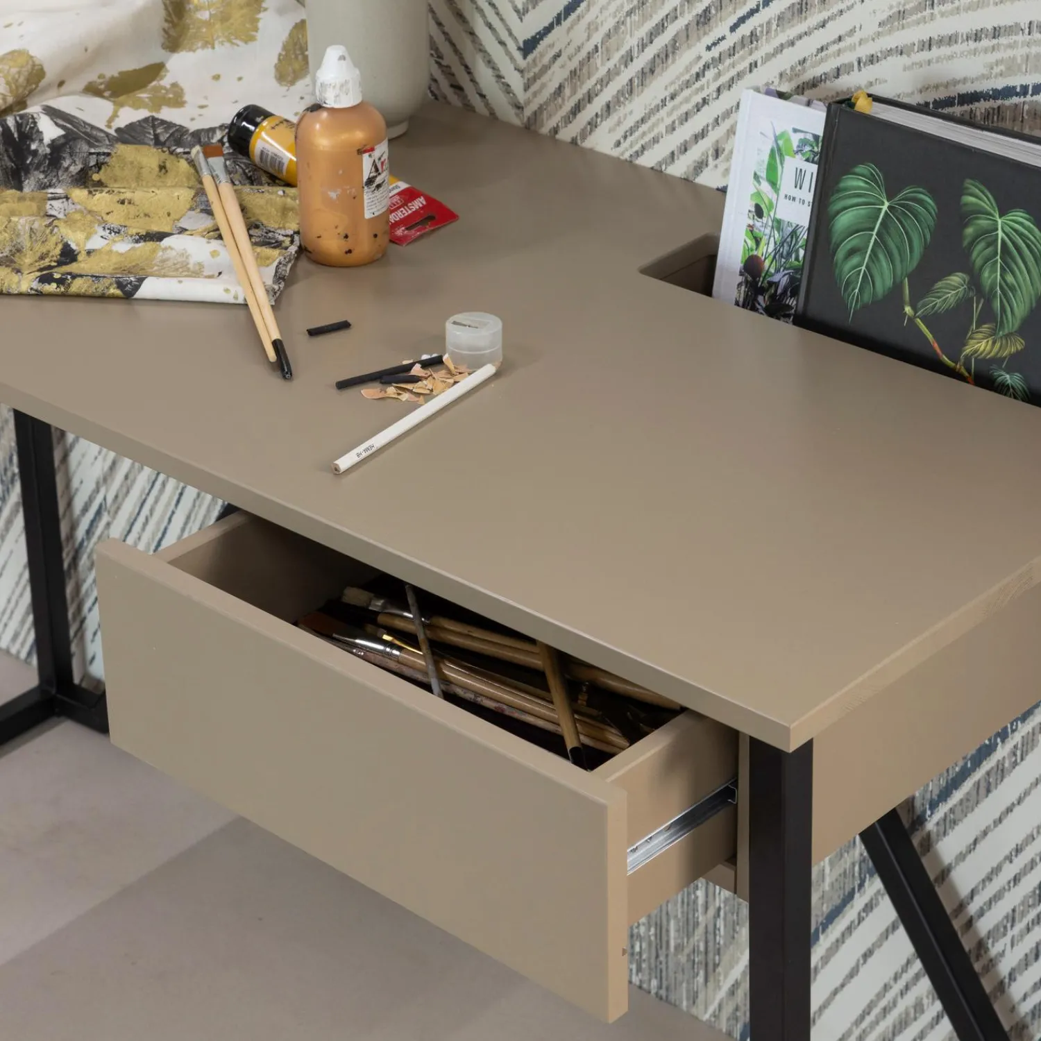 Online WOOOD New Julius bureau grenen Mud