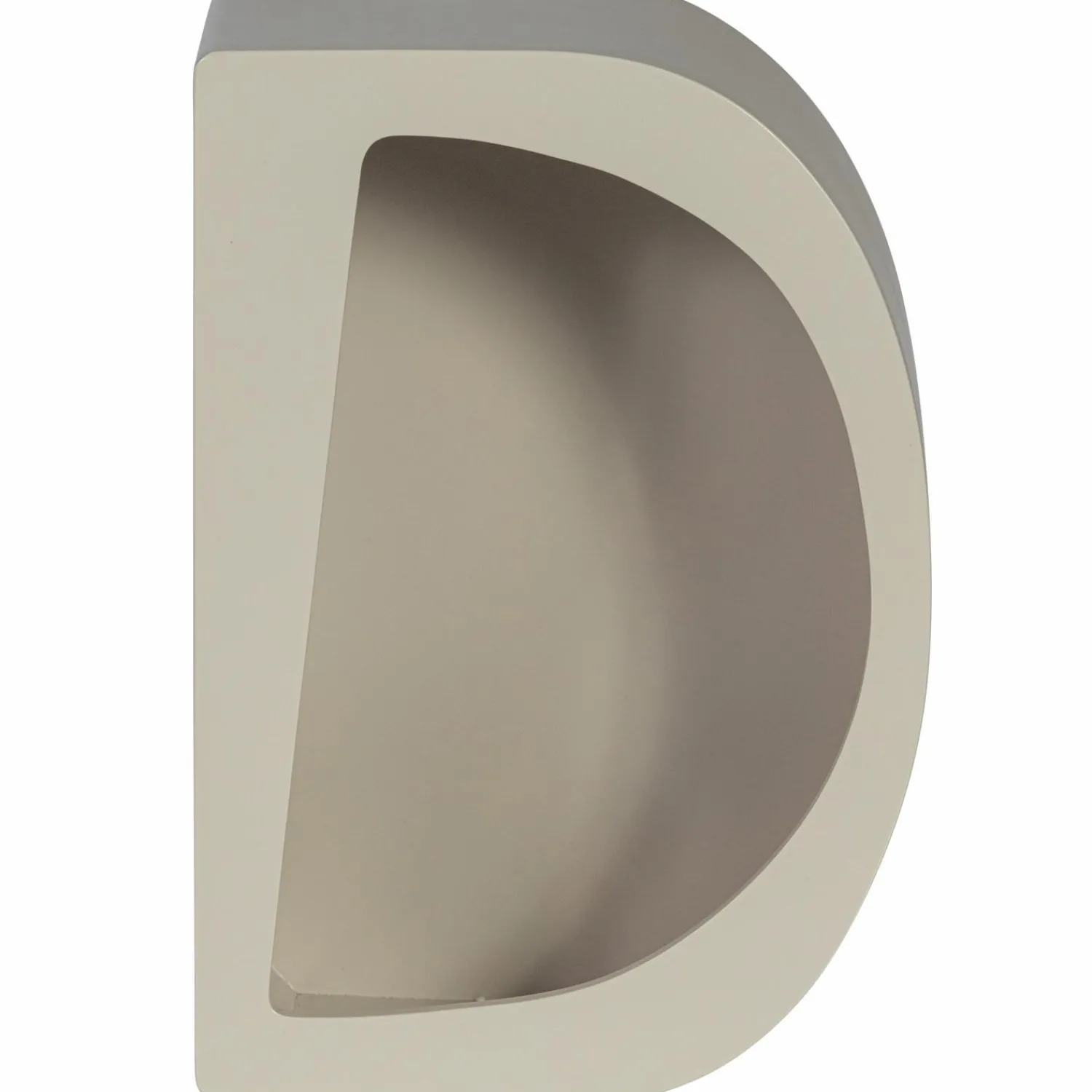 Sale WOOOD Noam wanddeco halfrond hout dust 15x35x24 cm