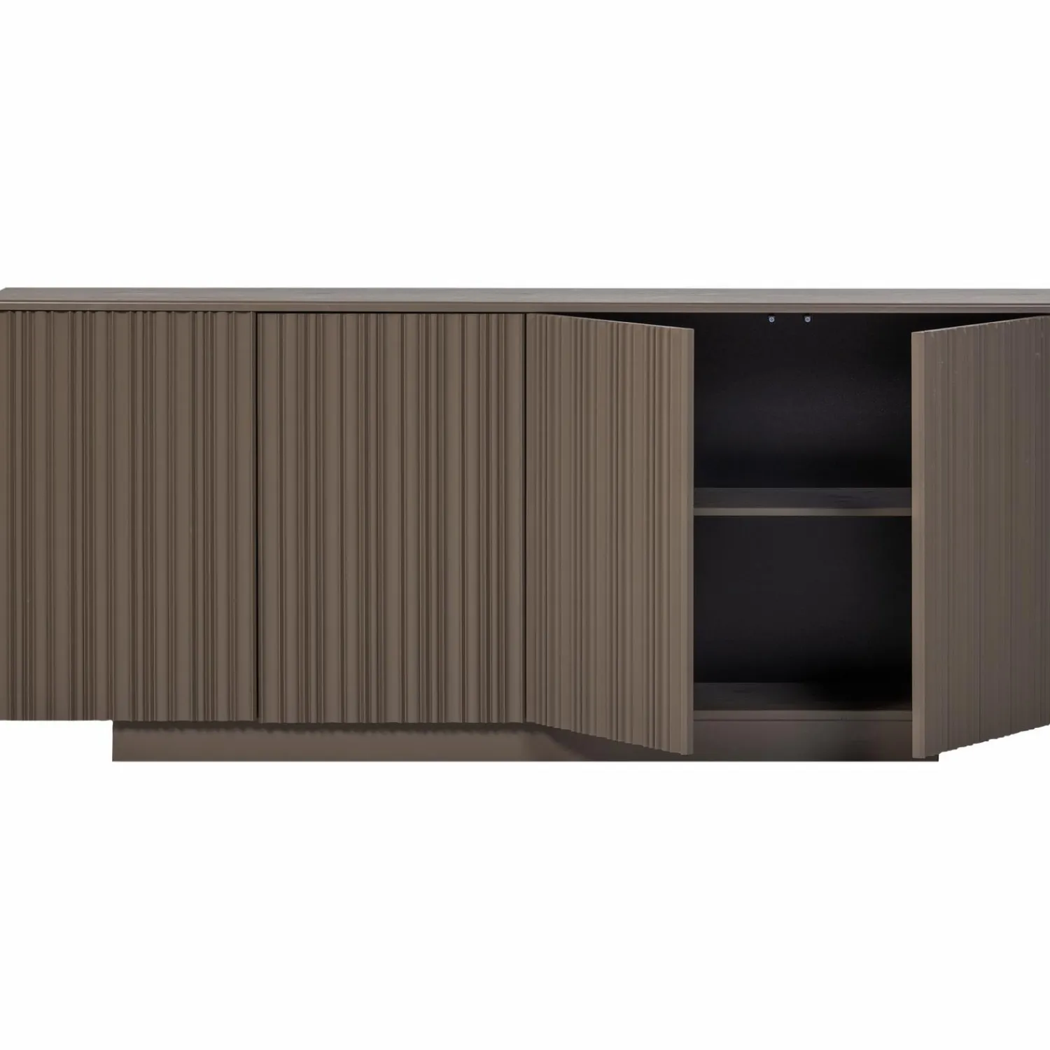 Best WOOOD Nova dressoir 200 cm grenen truffel bruin