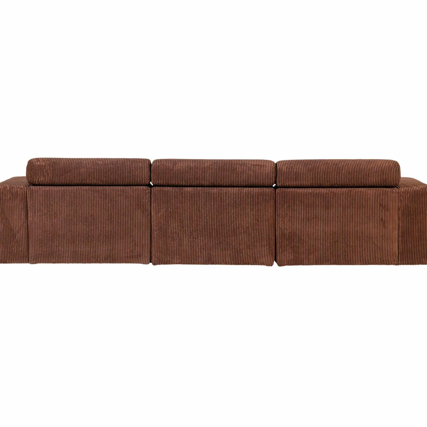 Clearance WOOOD Novi chaise longue bank links ribstof Terra