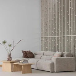 WOOOD Novi chaise longue bank links Naturel melange