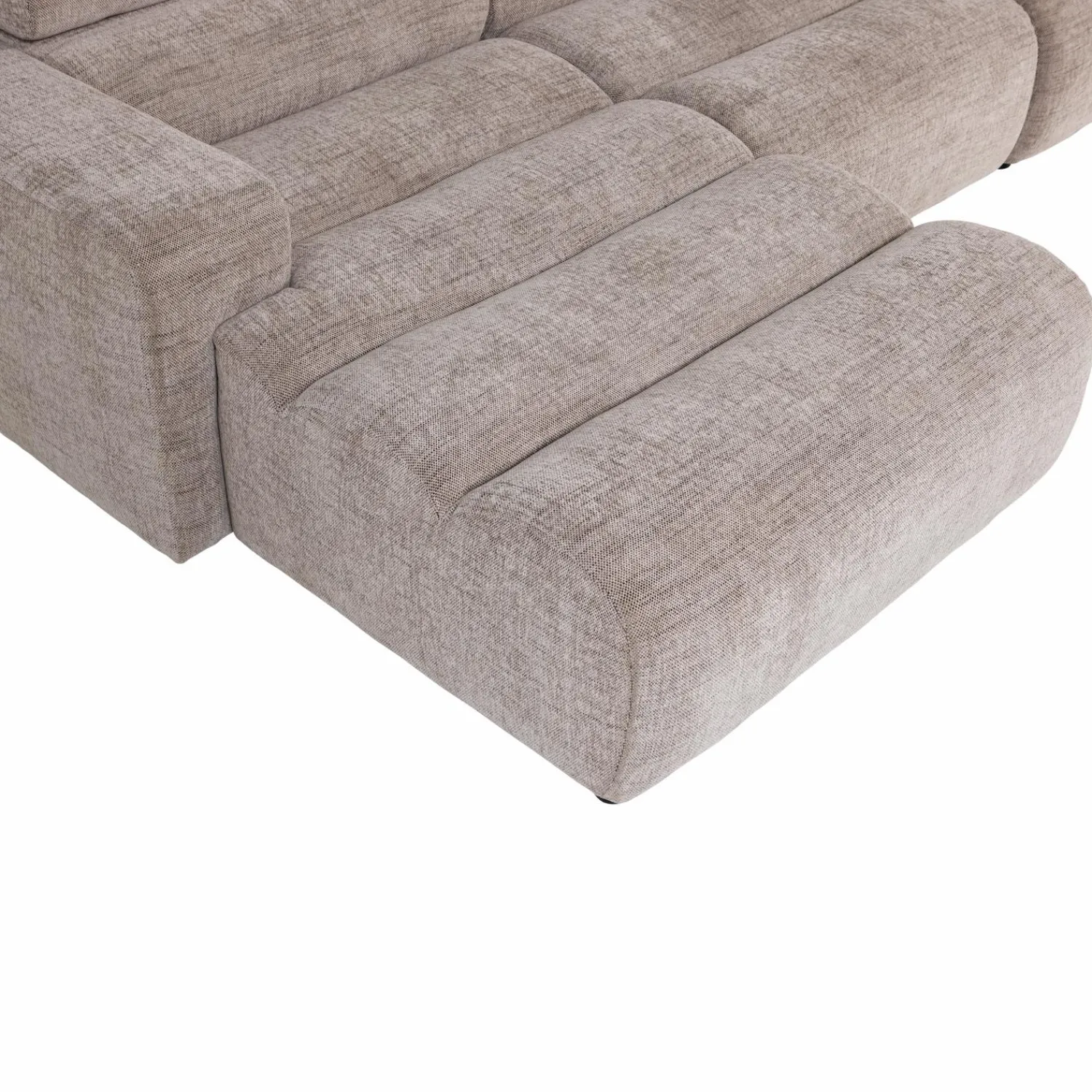WOOOD Novi chaise longue bank links Naturel melange
