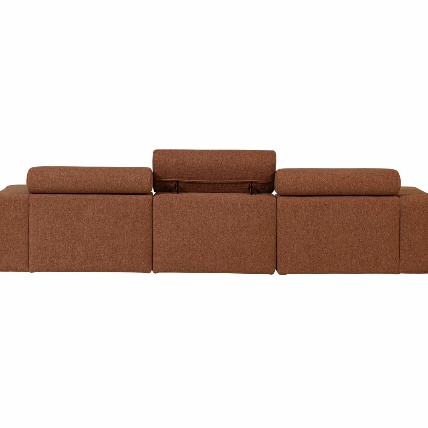 Best WOOOD Novi chaise longue bank rechts bouclé Terra