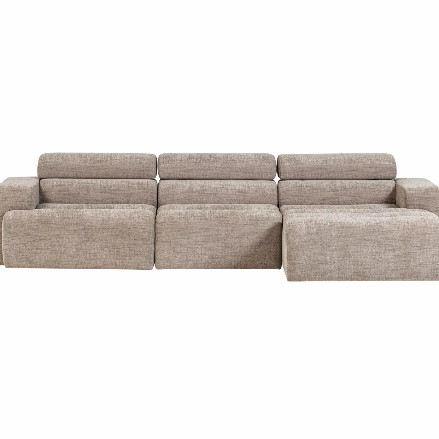 Sale WOOOD Novi chaise longue bank rechts Naturel melange