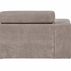 Clearance WOOOD Novi chaise longue element arm links ribstof Zand