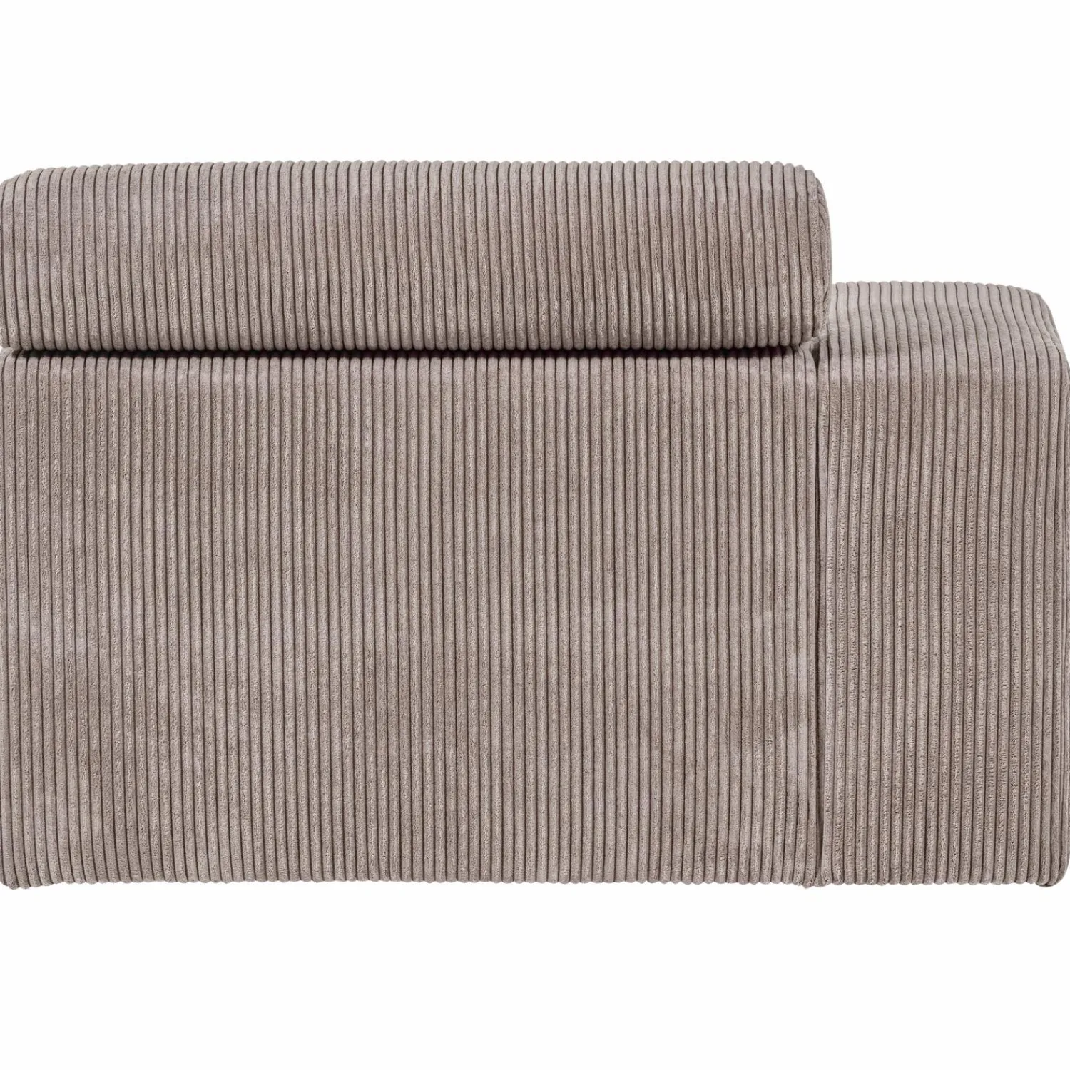 Clearance WOOOD Novi chaise longue element arm links ribstof Zand