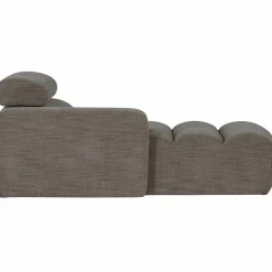 Discount WOOOD Novi chaise longue element arm links Grijs melange
