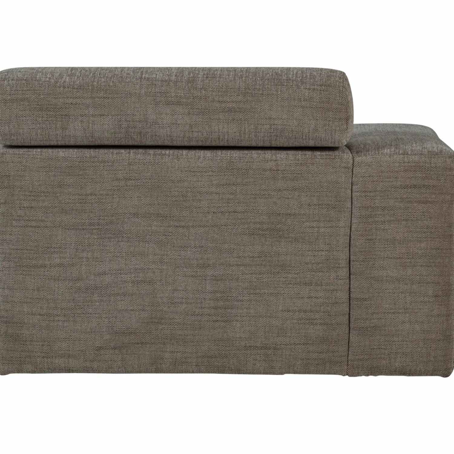 Discount WOOOD Novi chaise longue element arm links Grijs melange