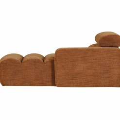 Online WOOOD Novi chaise longue element arm rechts melange Oranje