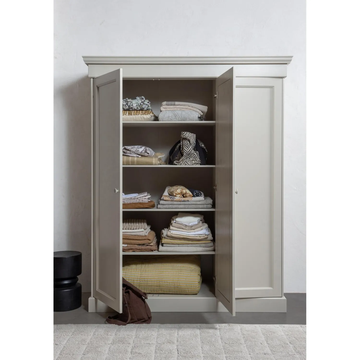 Outlet WOOOD Olivia legplankenset t.b.v. kledingkast grenen dust