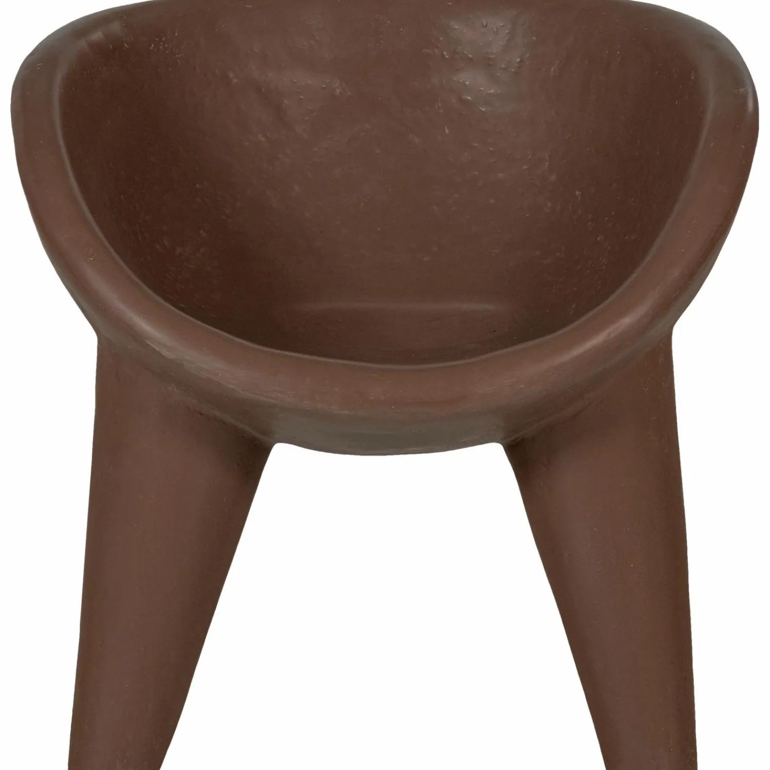 Clearance WOOOD Orio tuin loungestoel vezelversterkte polymeer rood/bruin