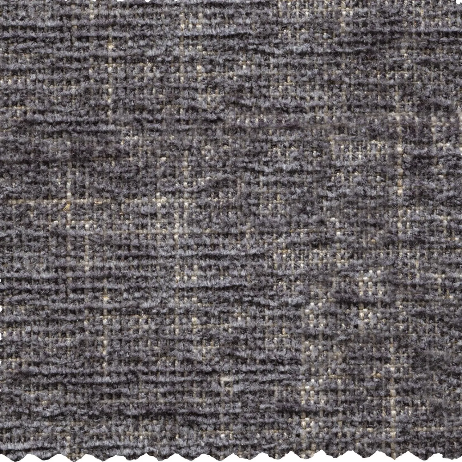 Hot WOOOD Pearl poef Denim melange