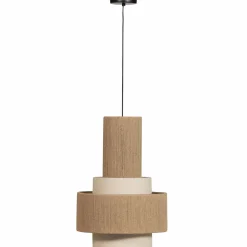 Online WOOOD Pelle hanglamp touw naturel
