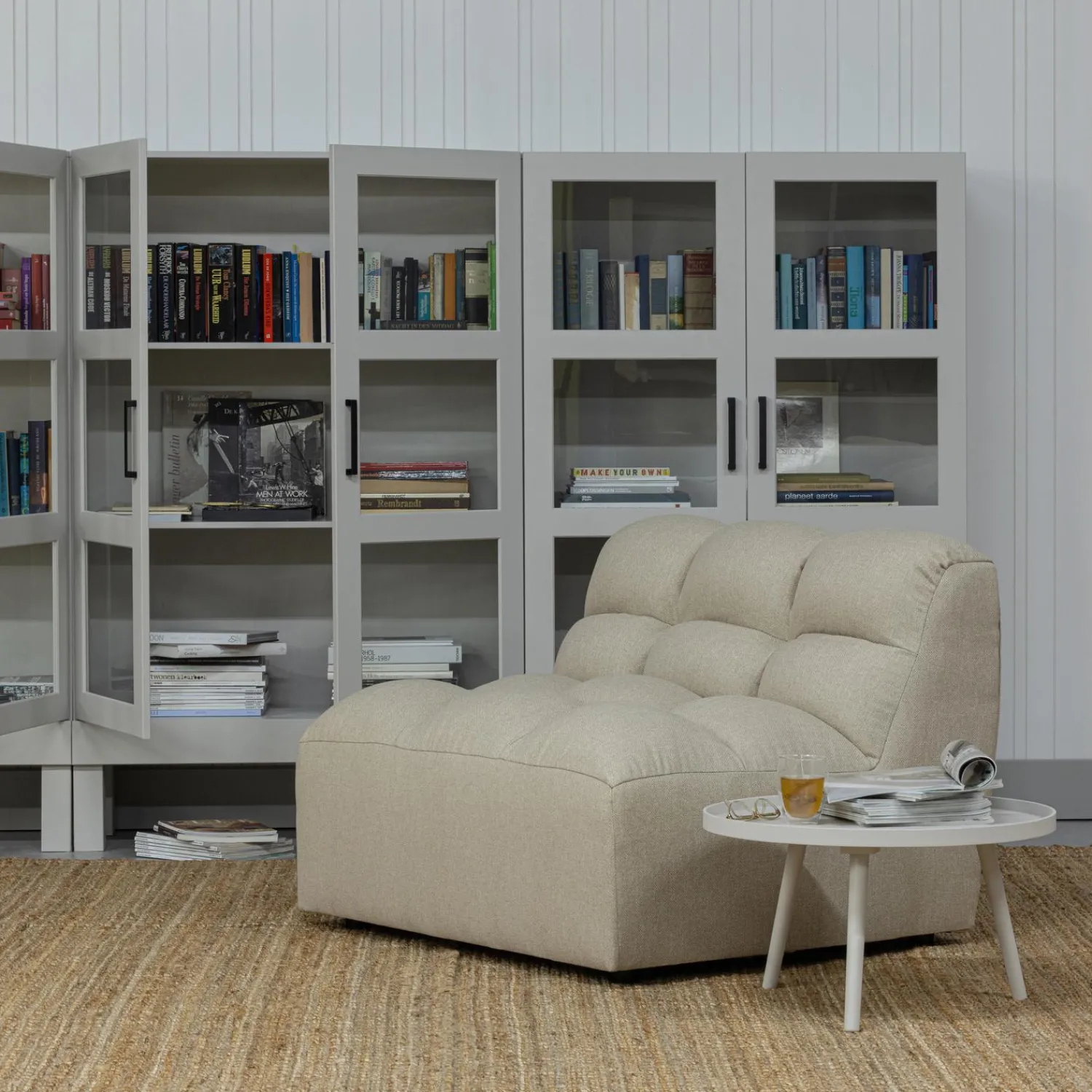 Outlet WOOOD Pepper fauteuil zand