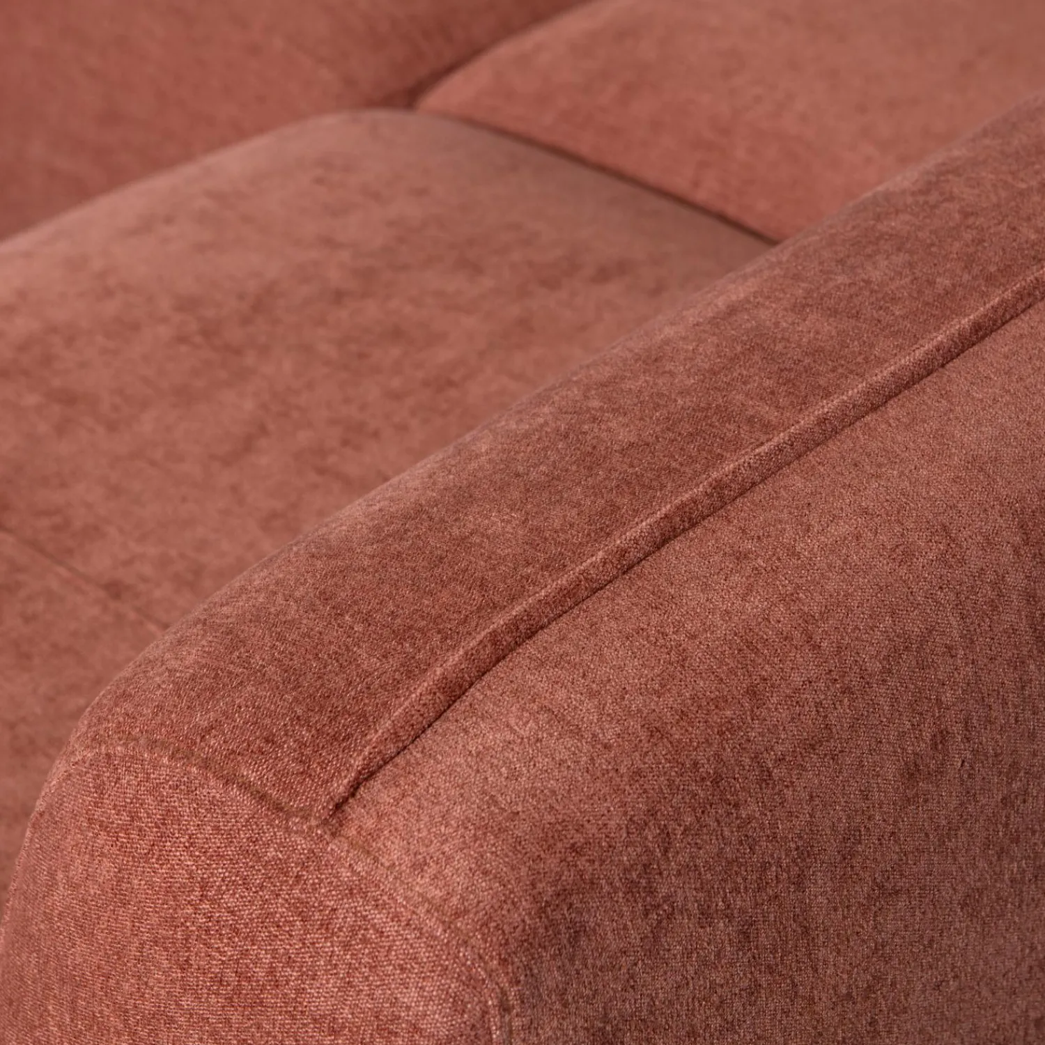 Online WOOOD Polly bank U-vorm rechts Roze