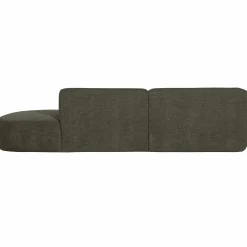 WOOOD Polly chaise longue links warm Groen