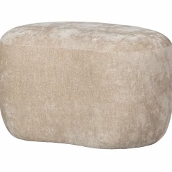 Clearance WOOOD Popular organische poef Naturel