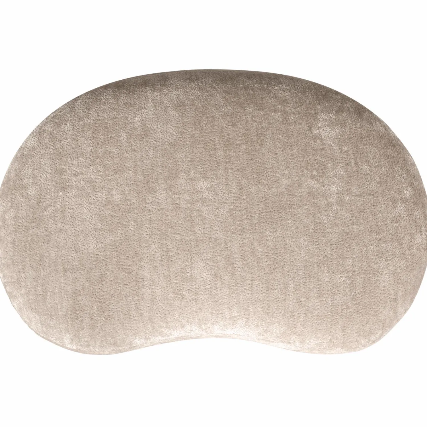 Clearance WOOOD Popular organische poef Naturel