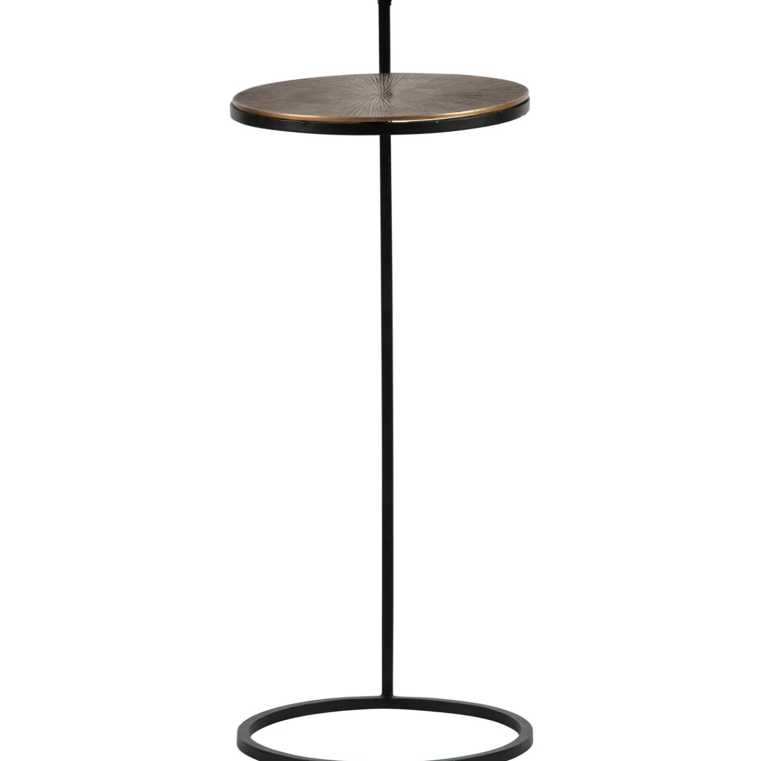 Discount WOOOD Position bijzettafel metaal antique brass