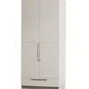 Discount WOOOD Pure 2-deurs hangkast - splitdeur grenen dust