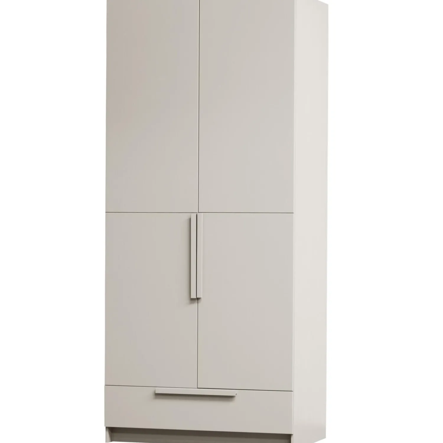 Discount WOOOD Pure 2-deurs hangkast - splitdeur grenen dust