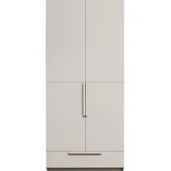 Discount WOOOD Pure 2-deurs hangkast - splitdeur grenen dust