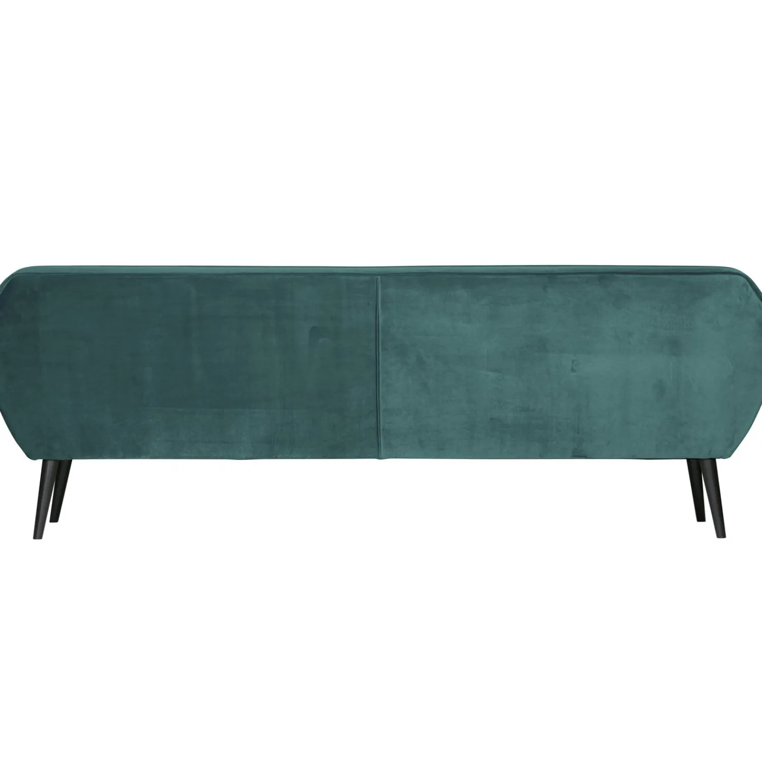 Best WOOOD Rocco xl bank 230 cm velvet Groenblauw