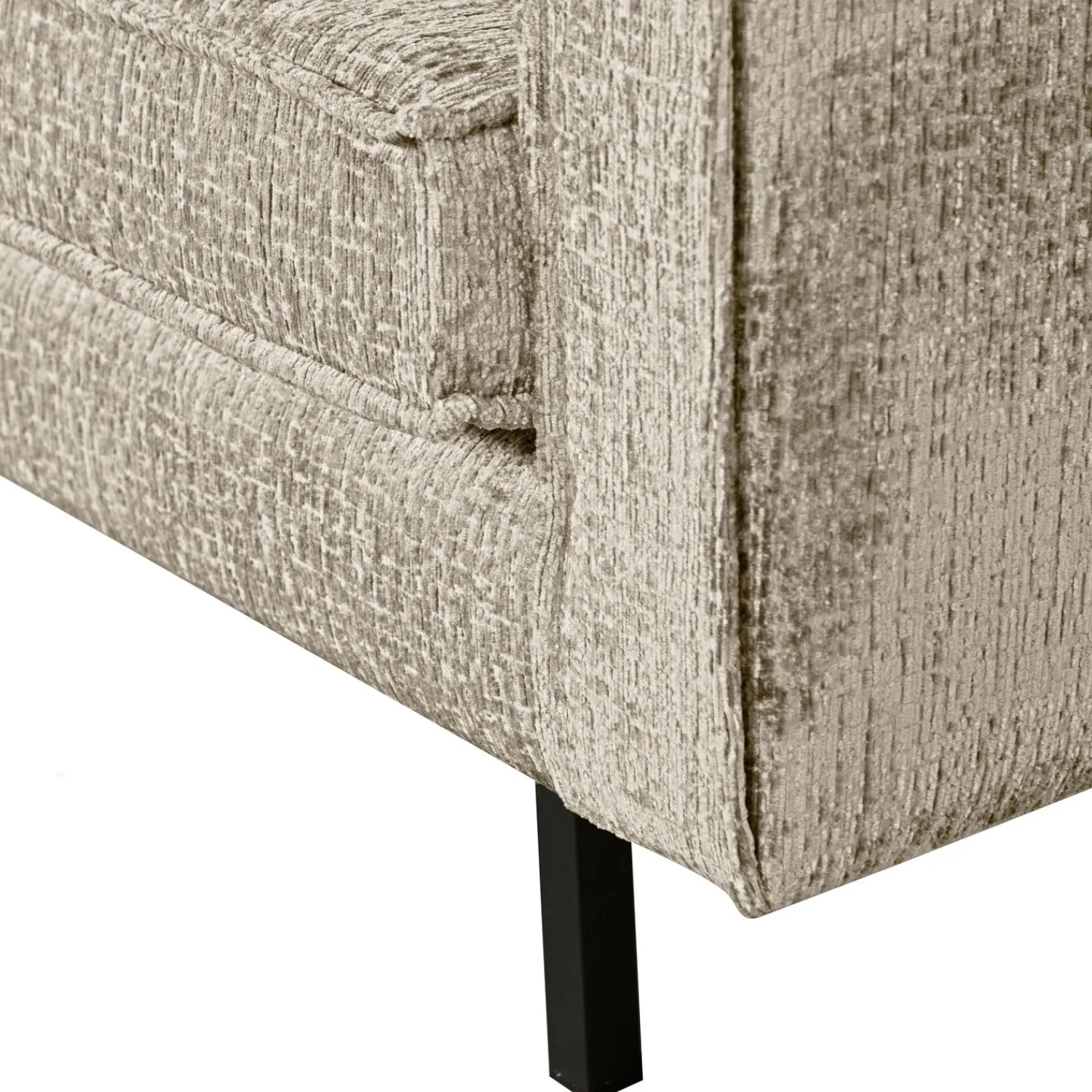 WOOOD Rodeo bank 3-zits structure velvet Wheatfield