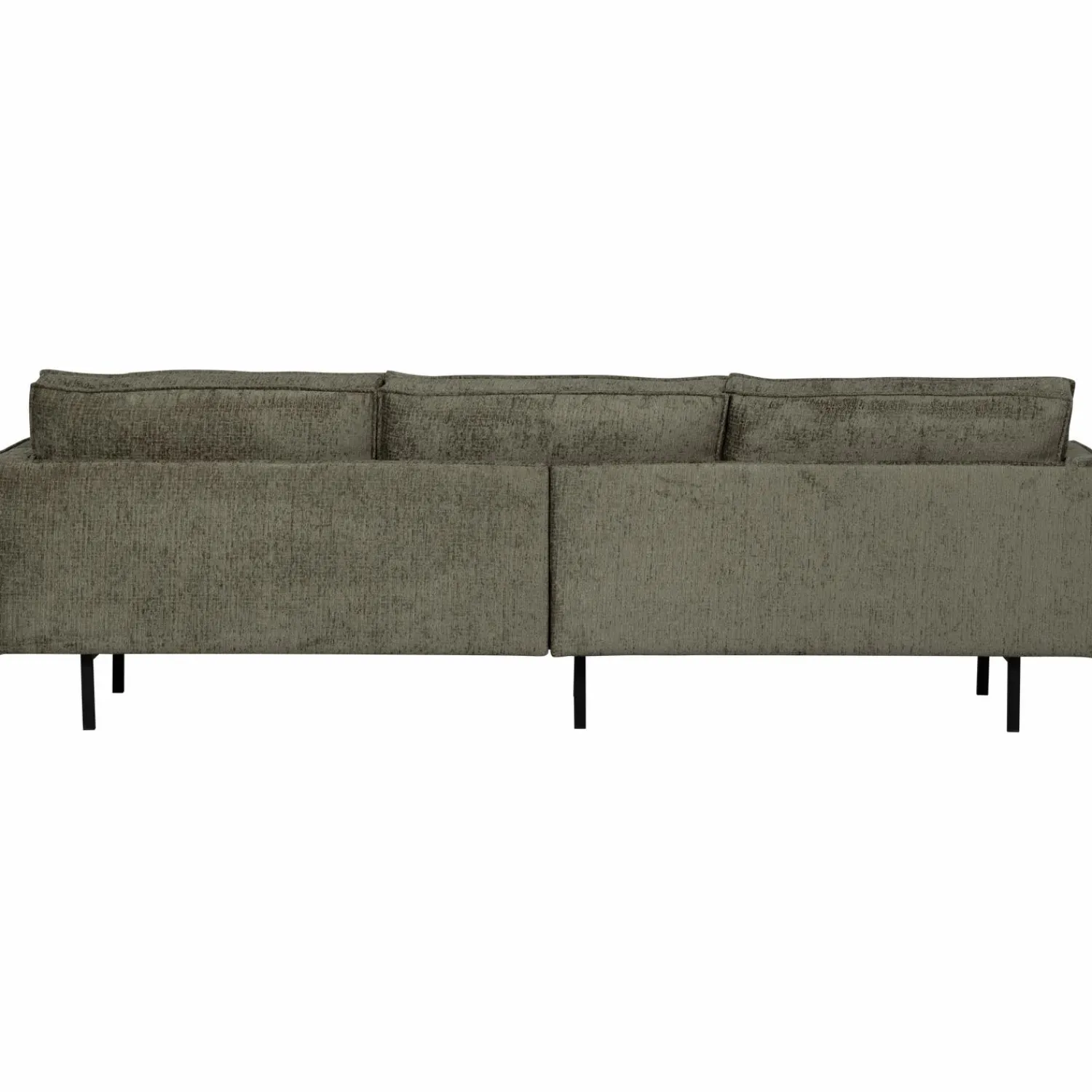 Best WOOOD Rodeo bank 3-zits structure velvet Frost