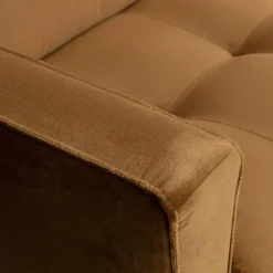 Online WOOOD Rodeo classic 2,5-zits bank velvet Honinggeel