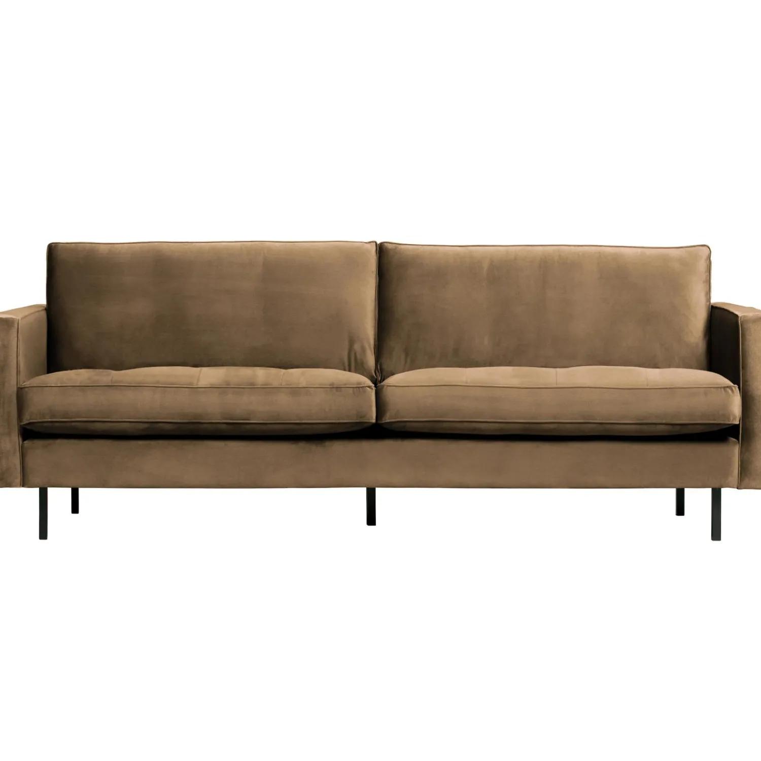 New WOOOD Rodeo classic 2,5-zits bank velvet Taupe