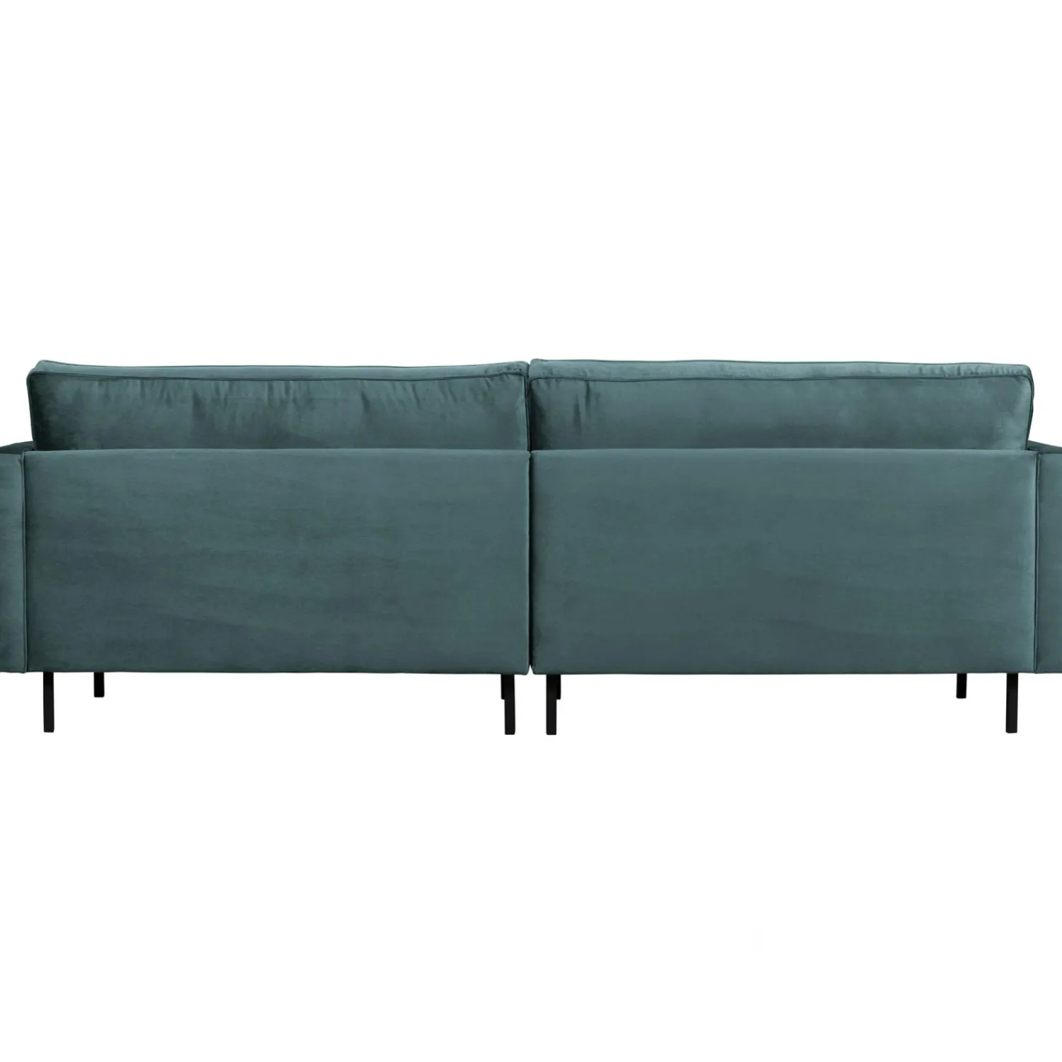 Hot WOOOD Rodeo classic 3-zits bank velvet Groenblauw
