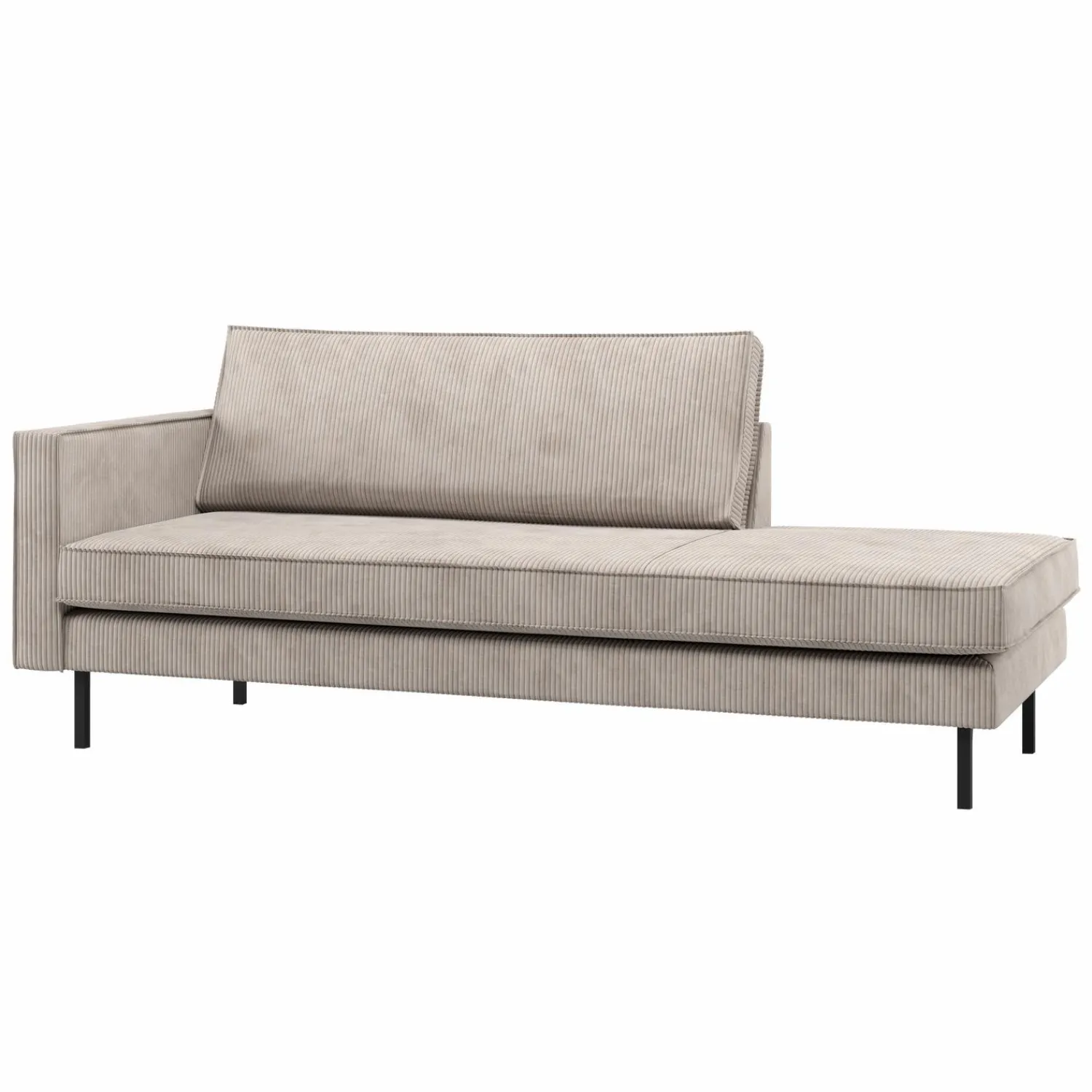 Outlet WOOOD Rodeo daybed links ribstof Ecru