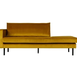 WOOOD Rodeo daybed links velvet Oker