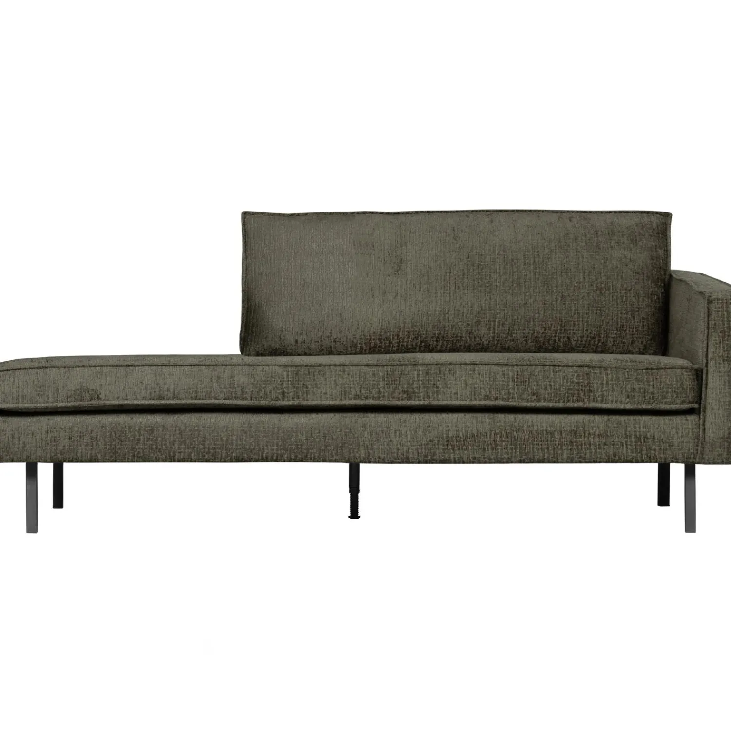 Best WOOOD Rodeo daybed rechts structure velvet Frost