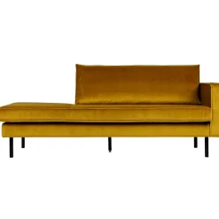 WOOOD Rodeo daybed rechts velvet Oker
