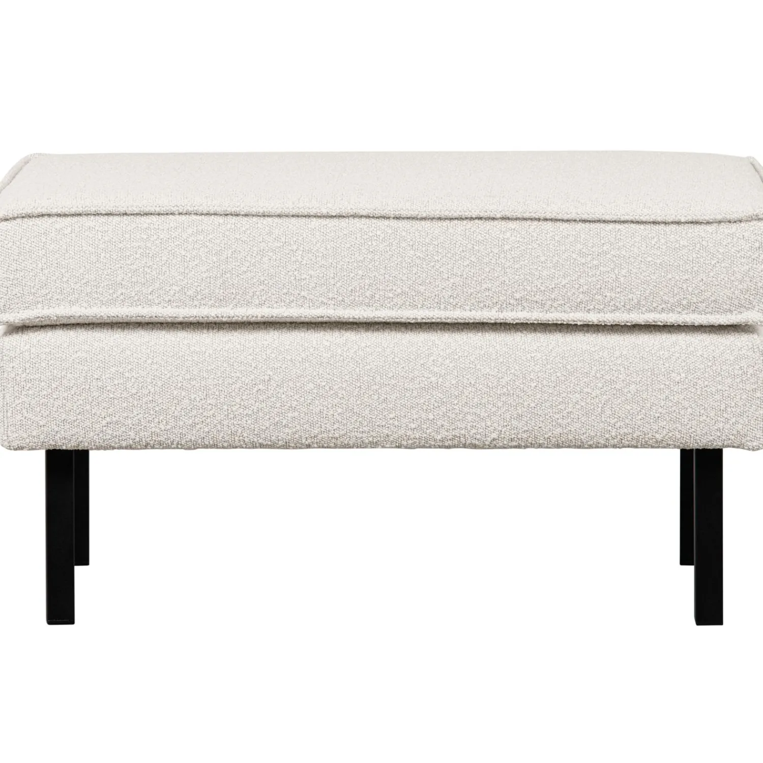New WOOOD Rodeo hocker op poten bouclé Naturel