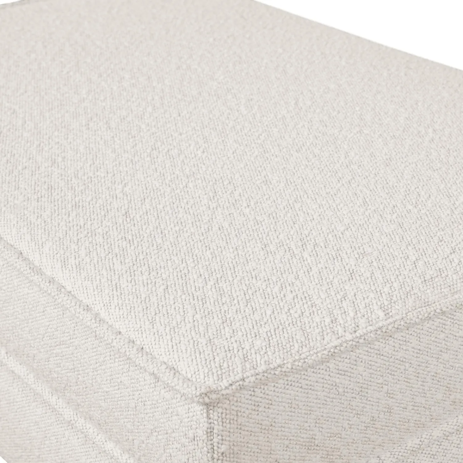 New WOOOD Rodeo hocker op poten bouclé Naturel