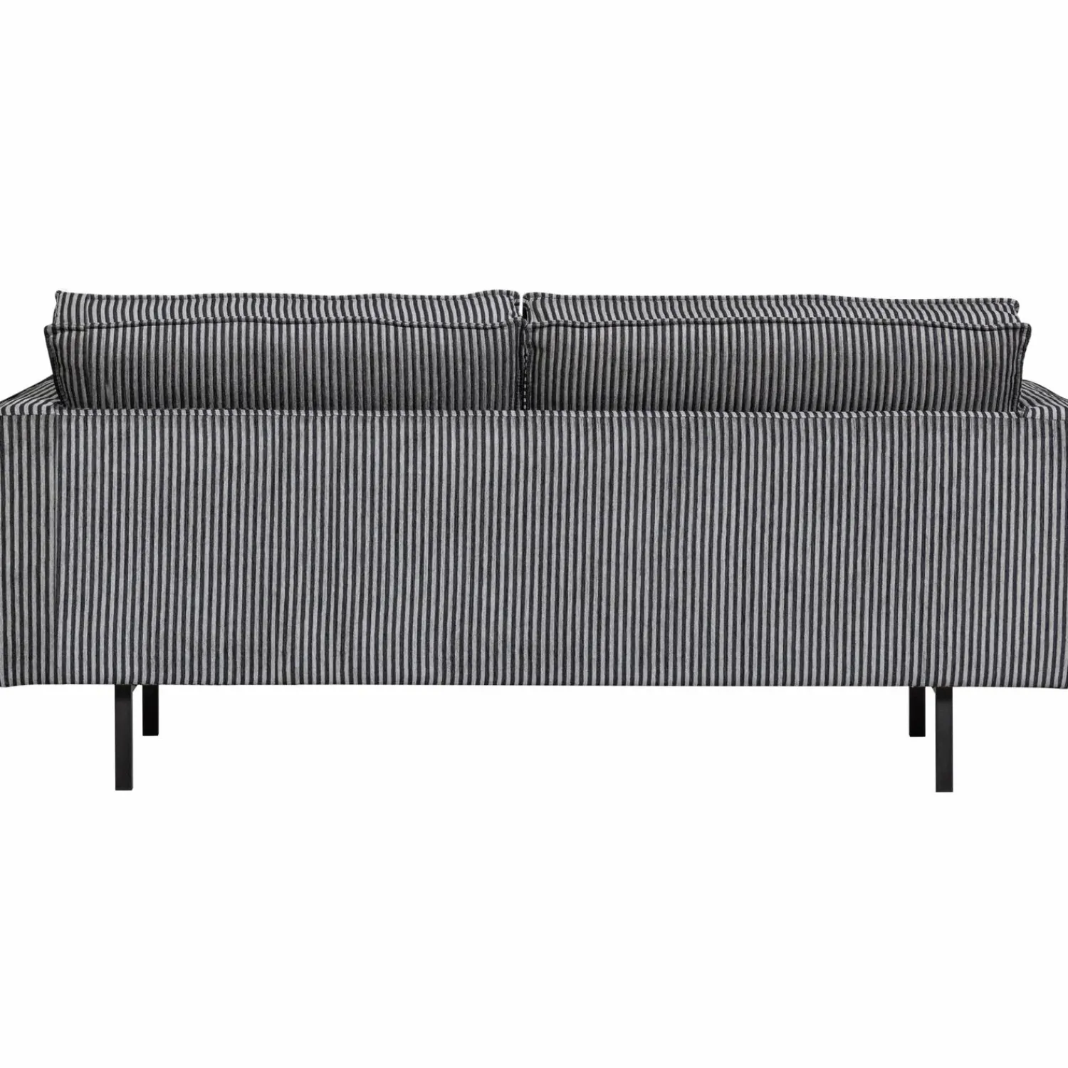 Clearance WOOOD Rodeo 2,5-zits bank streep zwart/grijs
